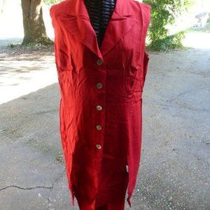 R & D Dress, Ltd Red Pant Suit Size 18